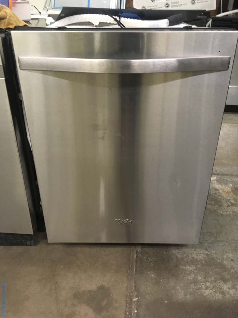 Whirlpool Gold Series Stainless Dishwasher, Stainless Tub, Heated Dry, Sanitize Option, Sensor Cycle, 3 Racks, Quality Refurbished, 1-Year Warranty!