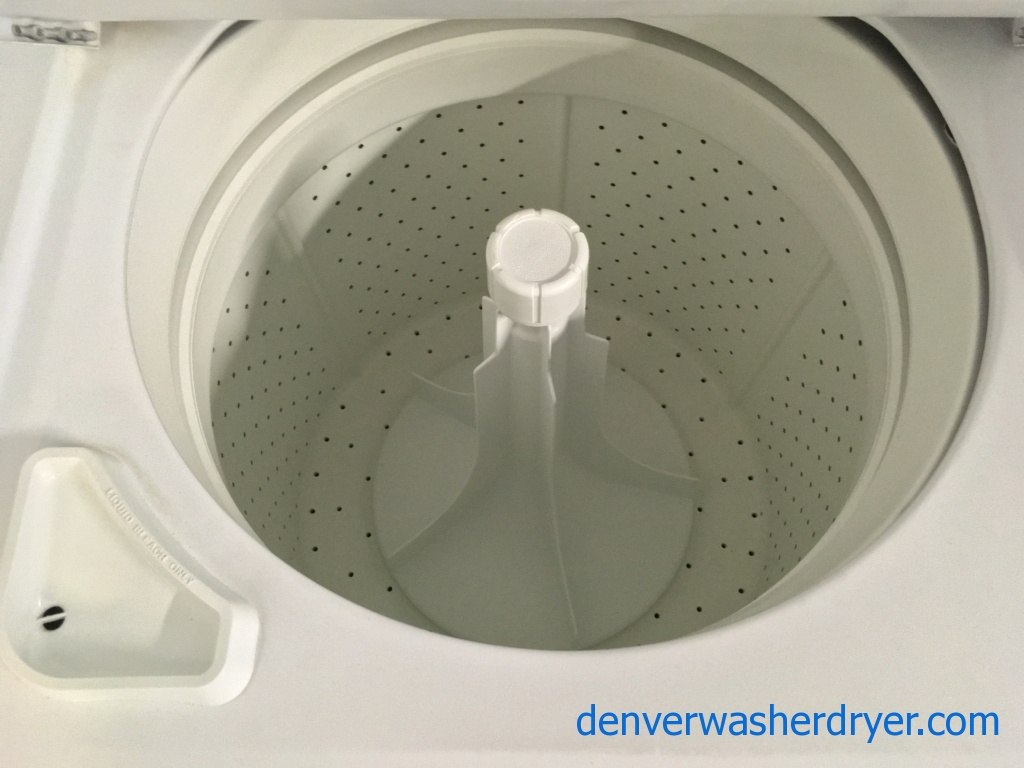 Frigidaire Unitized Washer and Dryer, 27″ Wide, Electric, Automatic Dry, Heavy-Duty, Agitator, Quality Refurbished, 1-Year Warranty!