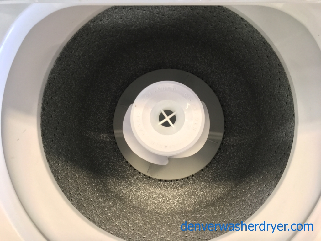 Whirlpool’s “Quiet Wash” Technology W/D Set Quality Refurbished 1-Year Warranty