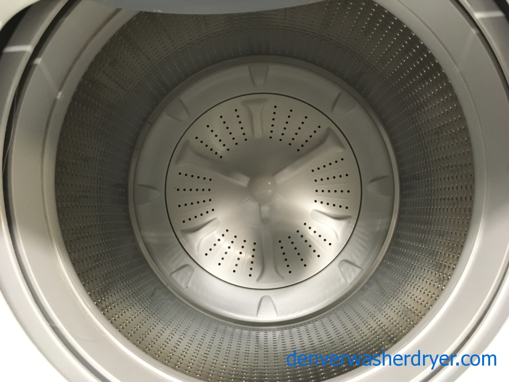 Kenmore High Efficiency Top-Load W/D Set, Quality Refurbished 1-Year Warranty