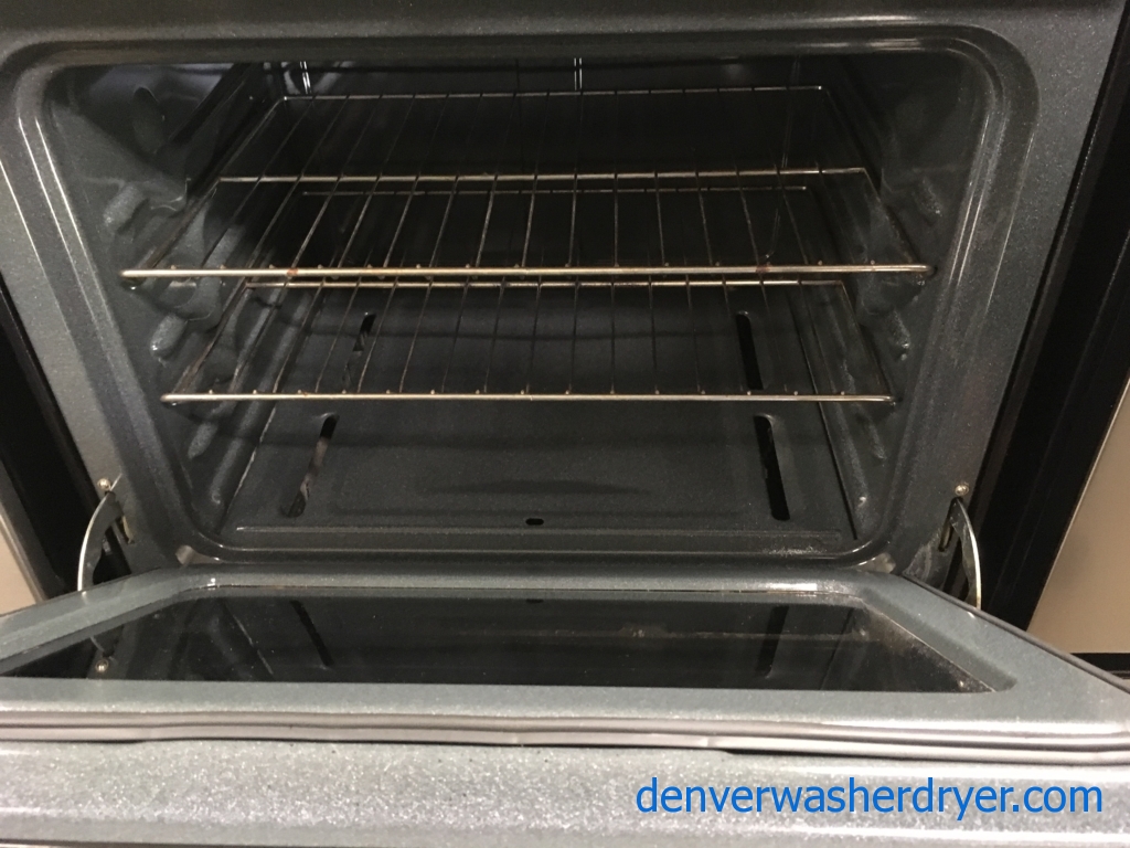 Free-Standing Hotpoint Range, GAS, Stainless Steel, 4 Burners, Quality Refurbished, 1-Year Warranty!