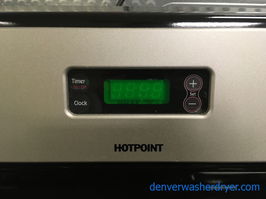 Free-Standing Hotpoint Range, GAS, Stainless Steel, 4 Burners, Quality Refurbished, 1-Year Warranty!