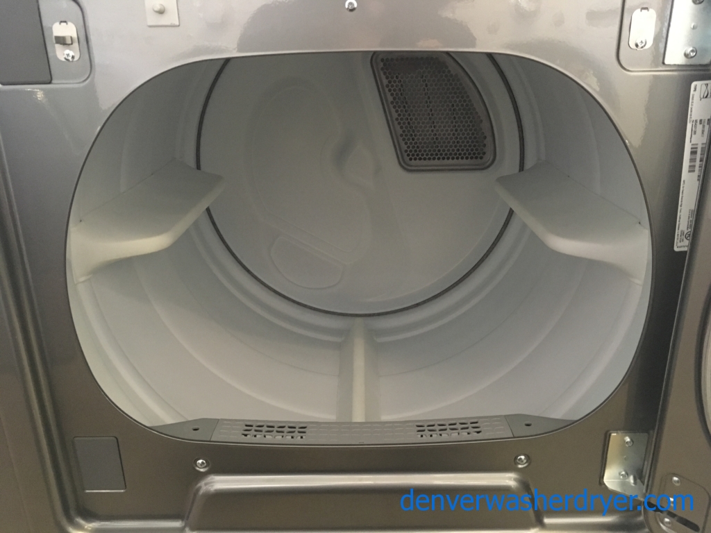 Great Looking Grey Kenmore 700 Series Top-Load W/D Set, Quality Refurbished 1-Year Warranty