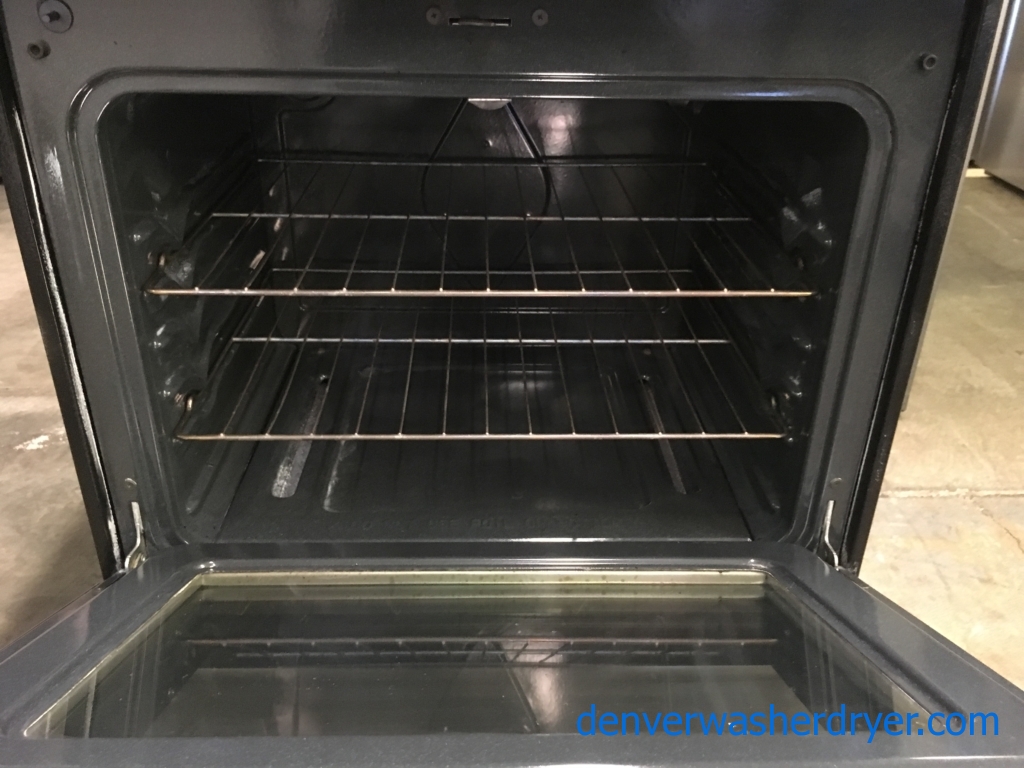 Bosch GAS Stainless Range, Free-Standing, 5 Burners, 5.0 Cu.Ft. Capacity, Self Cleaning, Quality Refurbished, 1-Year Warranty!