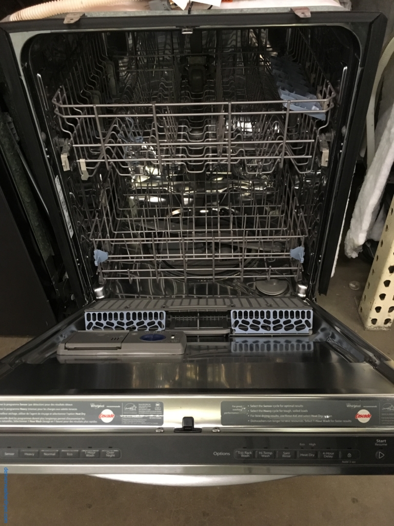 Whirlpool Gold Series Stainless Dishwasher, Sensor and Eco Cycles, Energy-Star Rated, Sanitize and Heat Dry Options, Stainless Tall Tub, Quality Refurbished, 1-Year Warranty!
