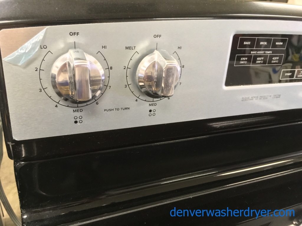 Large Images for Amazing Amana GlassTop Range in Stainless Steel