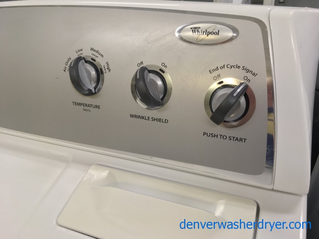 Large Images for Whirlpool Direct Drive Dryer, Quality Refurfished 1