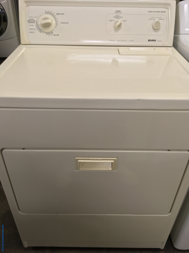 Clean Kenmore 80 Series Dryer, Quality Refurbished 1-Year Warranty
