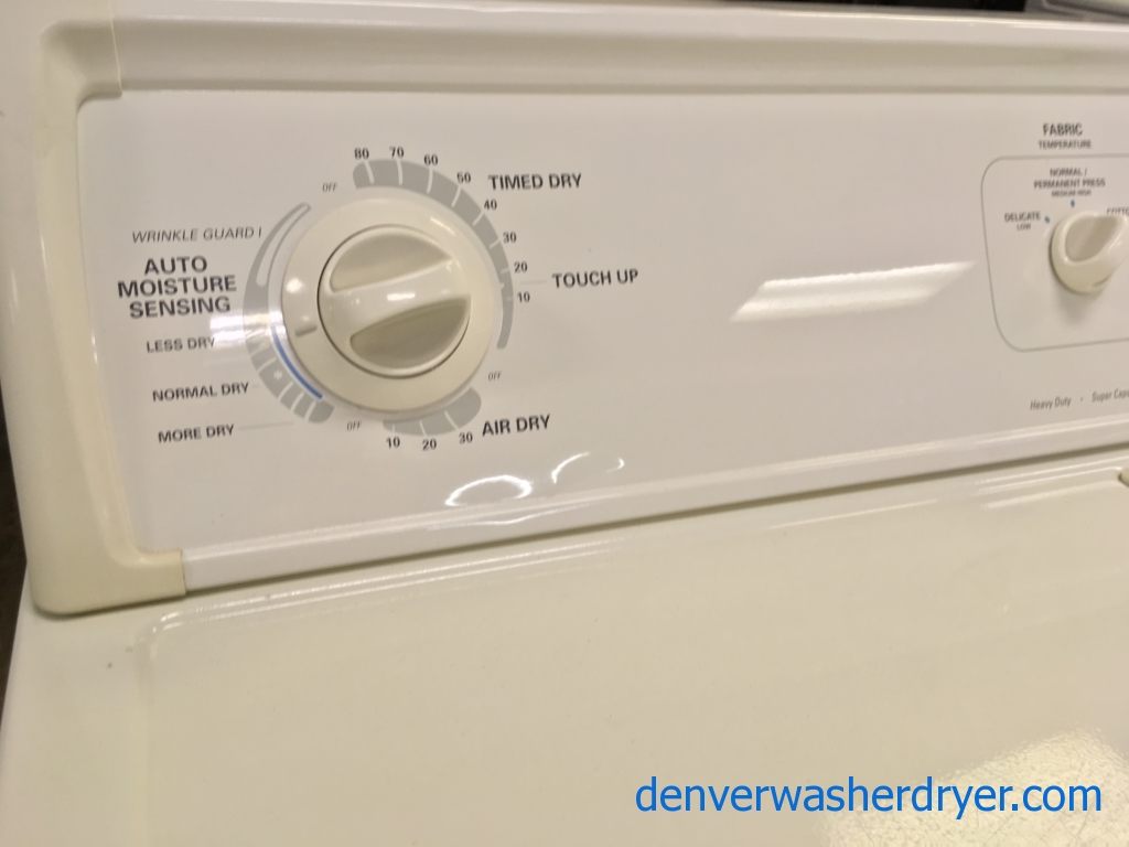 Clean Kenmore 80 Series Dryer, Quality Refurbished 1-Year Warranty