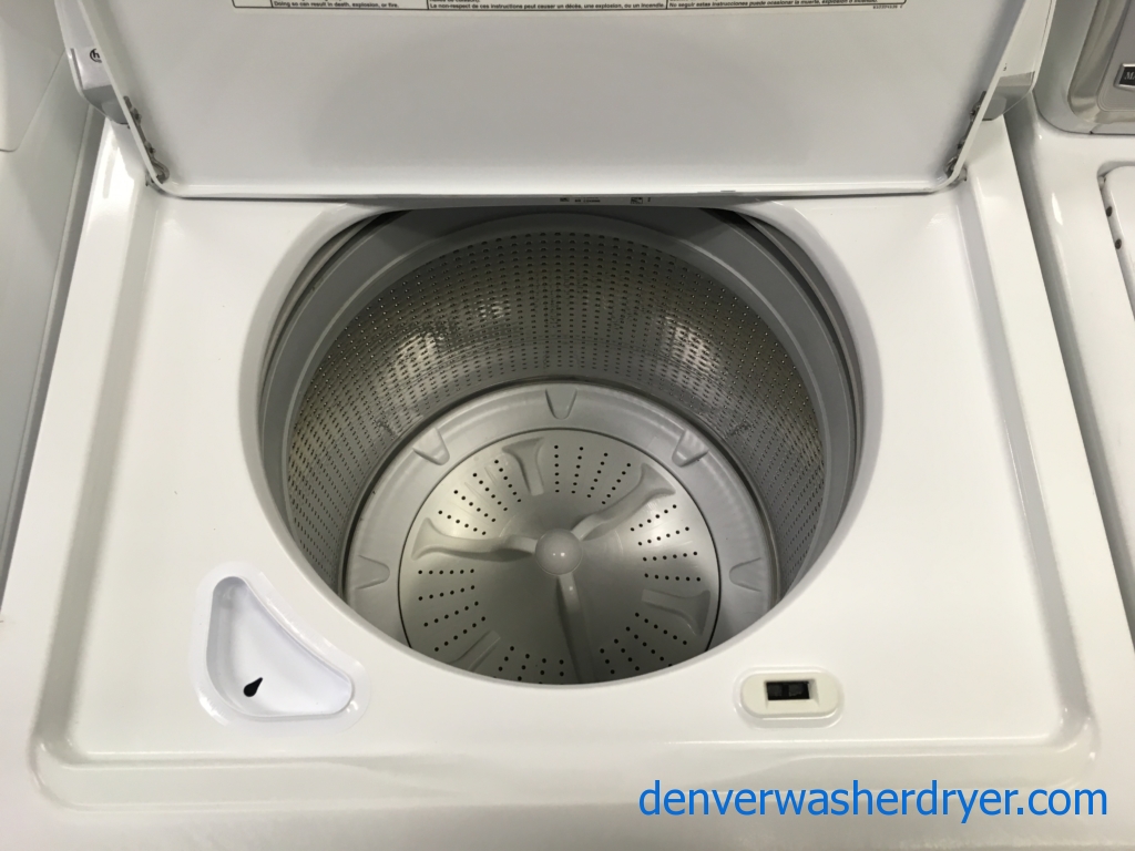 Kenmore Top-Load Washer, Wash-Plate Style, HE, Auto-Load Sensing, Heavy-Duty, Fabric Softener, StainBoost and Extra-Rinse Options, Quality Refurbished, 1-Year Warranty!