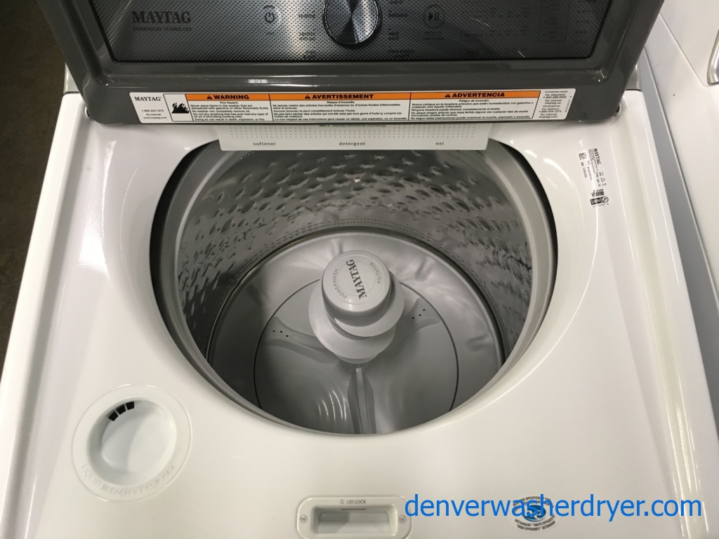 Large Images for NEW!! Scratch/Dent Maytag Bravos XL TopLoad Washer