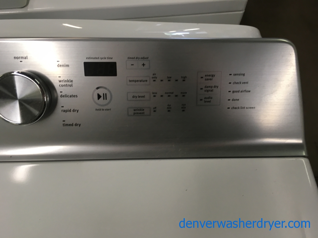 Large Images for NEW!! Scratch/Dent Maytag Bravos XL TopLoad Washer