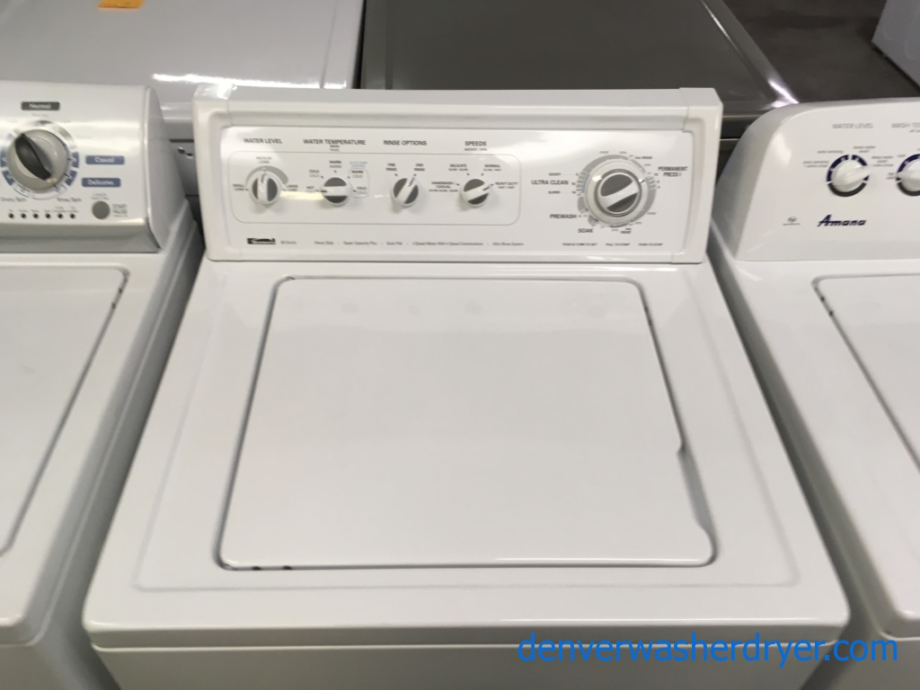 Large Images for Kenmore 80 Series TopLoad Washer, Agitator, HeavyDuty, Super Capacity Plus