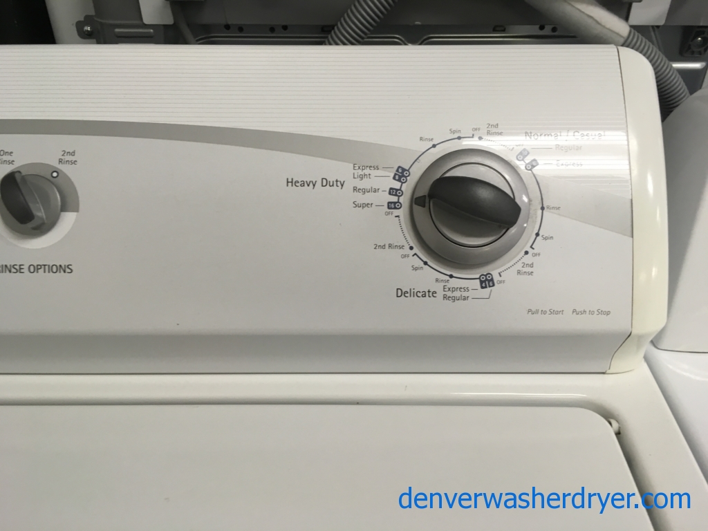 Heavy-Duty Kenmore 500 Top-Load Washer, Agitator, Extra-Rinse Option, Adjust Water Level, Quality Refurbished, 1-Year Warranty!
