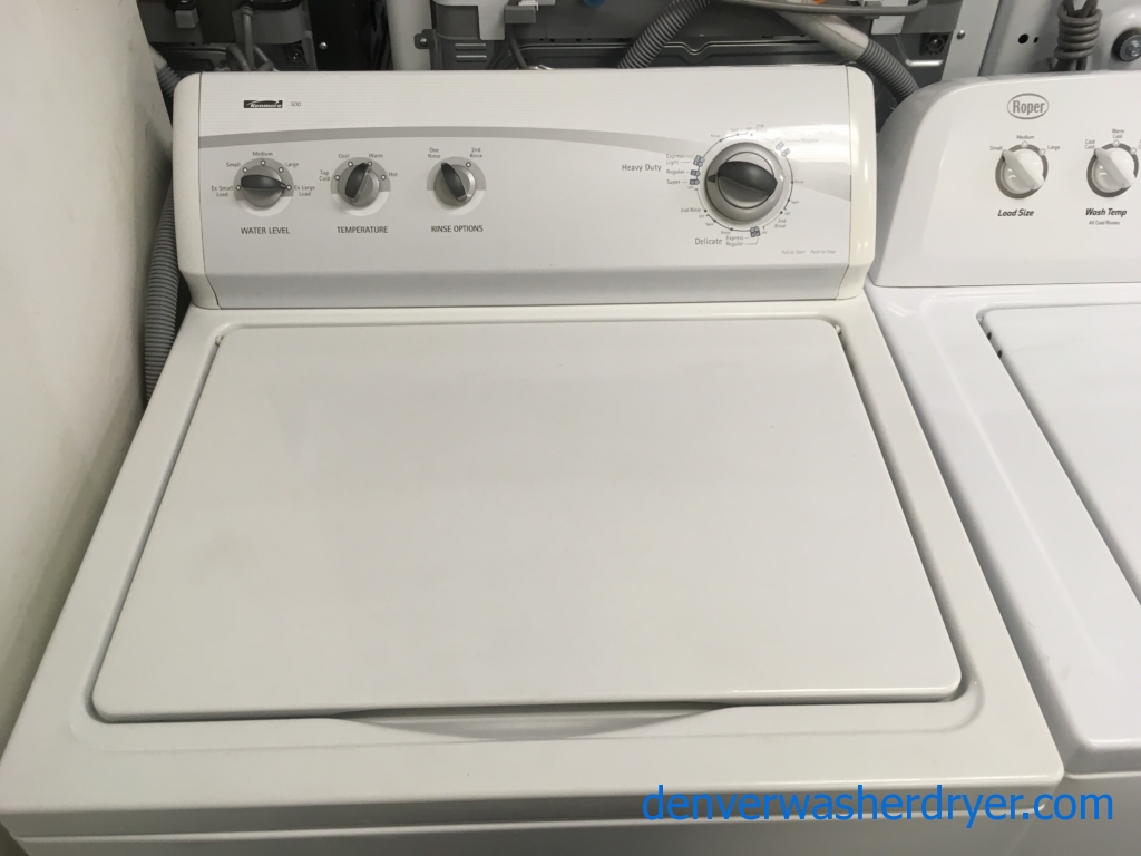 Large Images for HeavyDuty Kenmore 500 TopLoad Washer, Agitator, ExtraRinse Option, Adjust