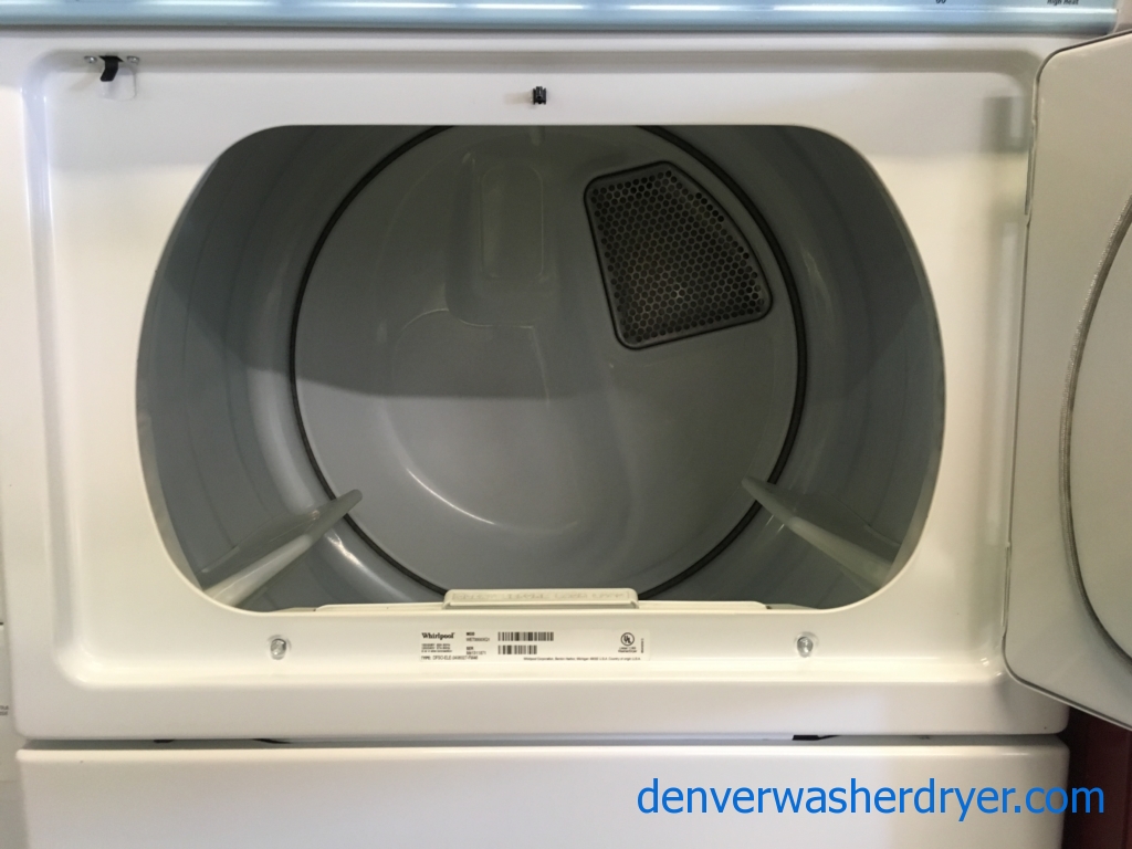 Large Images for Whirlpool Unitized 27″ Wide Washer and Dryer, Electric